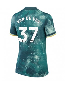 Tottenham Hotspur Micky van de Ven #37 Ausweichtrikot für Frauen 2024-25 Kurzarm